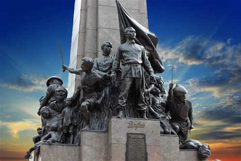 monumento ni andres bonifacio|Bonifacio Sesquicentennial .